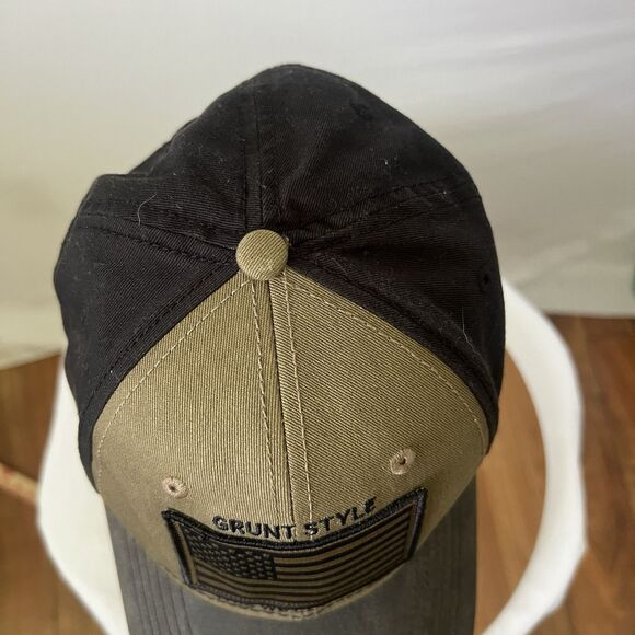 Grunt Style This We Defend Veteran Green Baseball Hat Cap Adjustable - Picture 3 of 6